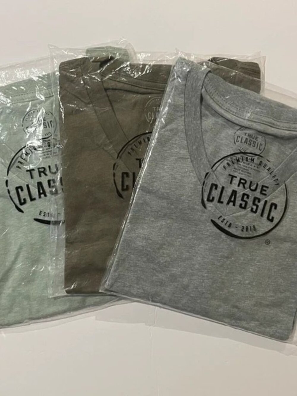New True Classic Crew Neck T-Shirts *3-Pack*